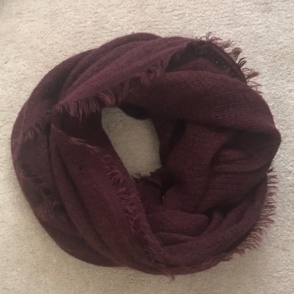 Accessories - Burgundy Scarf